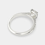 Load image into Gallery viewer, Ginevra Cushion Cut Tapered Engagement Ring Setting - Nivetta