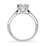 Load image into Gallery viewer, Ginevra Emerald Cut Tapered Engagement Ring Setting - Nivetta