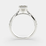 Load image into Gallery viewer, Ginevra Emerald Cut Tapered Engagement Ring Setting - Nivetta