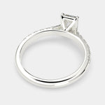 Load image into Gallery viewer, Ginevra Emerald Cut Tapered Engagement Ring Setting - Nivetta