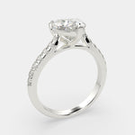 Load image into Gallery viewer, Ginevra Heart Cut Tapered Engagement Ring Setting - Nivetta