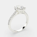 Load image into Gallery viewer, Ginevra Oval Cut Tapered Engagement Ring Setting - Nivetta