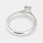 Load image into Gallery viewer, Ginevra Radiant Cut Tapered Engagement Ring Setting - Nivetta