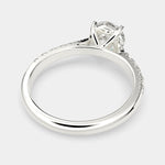 Load image into Gallery viewer, Ginevra Round Cut Tapered Engagement Ring Setting - Nivetta