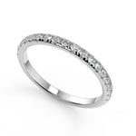 Load image into Gallery viewer, Haylie Infinity Solitaire Rope 4 Prong Cushion Cut Diamond Engagement Ring - Nivetta