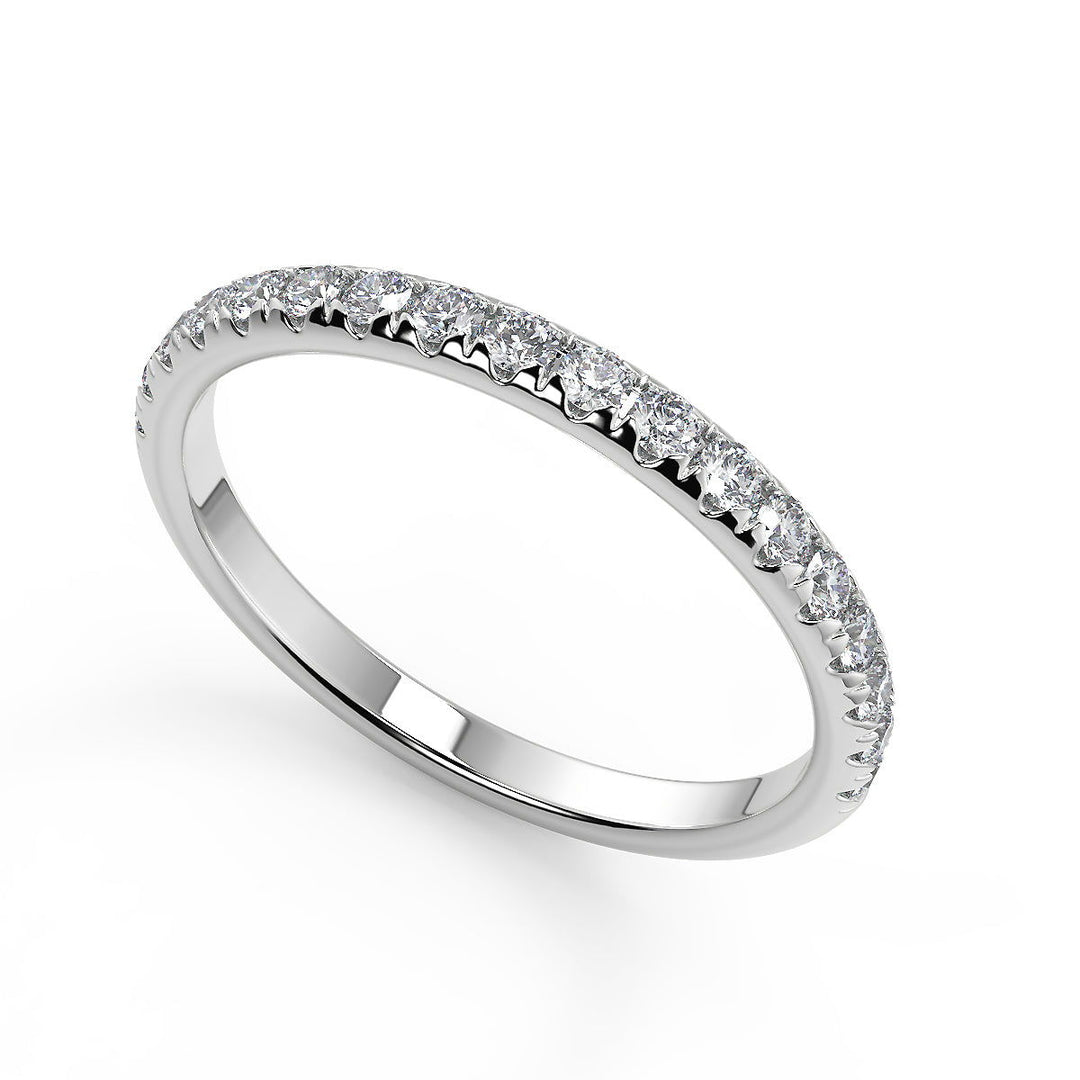 Haylie Infinity Solitaire Rope 4 Prong Cushion Cut Diamond Engagement Ring - Nivetta