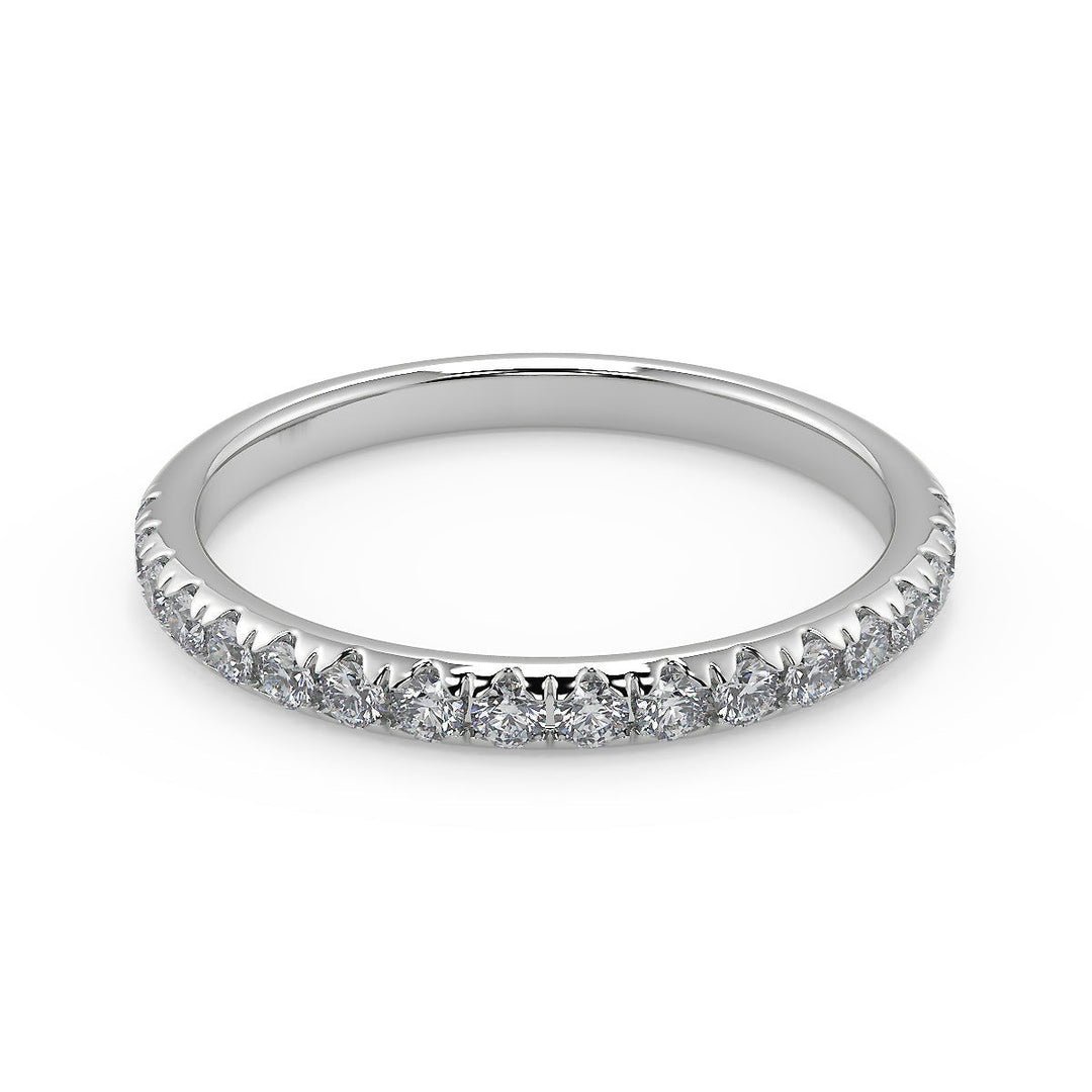 Haylie Infinity Solitaire Rope 4 Prong Cushion Cut Diamond Engagement Ring - Nivetta