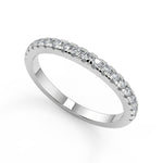 Load image into Gallery viewer, Hazel Trellis 4 Prong Solitaire Round Cut Diamond Engagement Ring - Nivetta