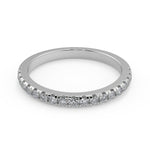 Load image into Gallery viewer, Hazel Trellis 4 Prong Solitaire Round Cut Diamond Engagement Ring - Nivetta