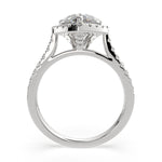 Load image into Gallery viewer, Isadora Heart Cut Halo Pave Engagement Ring Setting - Nivetta