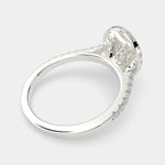 Load image into Gallery viewer, Isadora Oval Cut Halo Pave Engagement Ring Setting - Nivetta