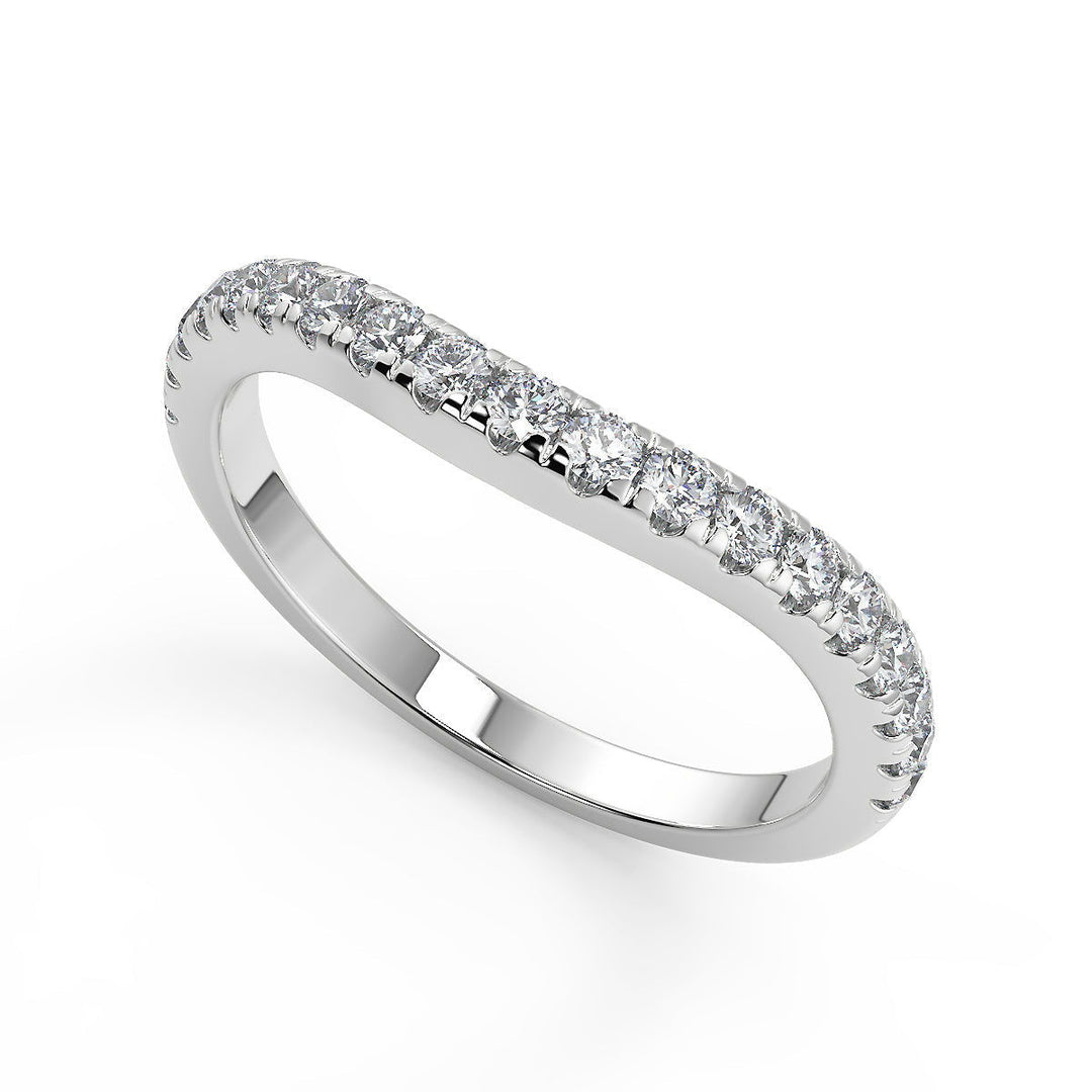 Jacey Baguette Accents 3 Stone Double Prong Cushion Cut Diamond Engagement Ring - Nivetta