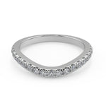 Load image into Gallery viewer, Jacey Baguette Accents 3 Stone Double Prong Cushion Cut Diamond Engagement Ring - Nivetta