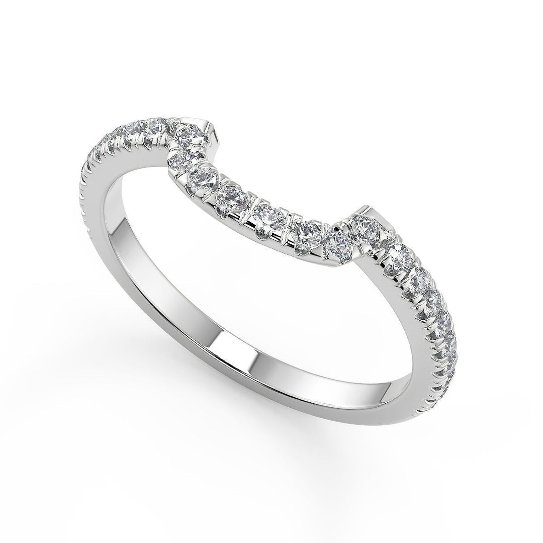 Jada Micro Pave Halo Cushion Cut Diamond Engagement Ring - Nivetta
