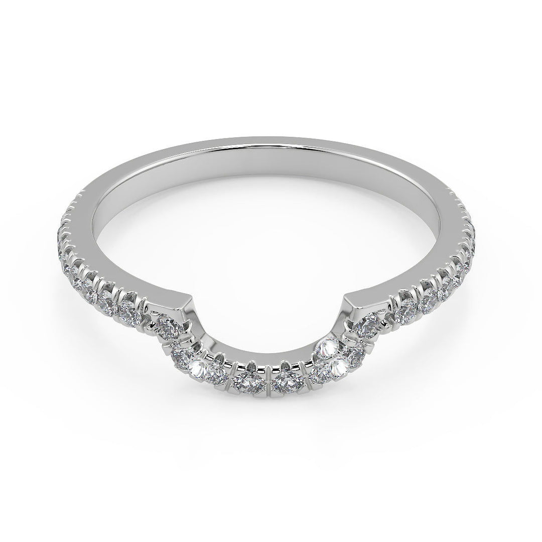 Jada Micro Pave Halo Cushion Cut Diamond Engagement Ring - Nivetta