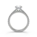 Load image into Gallery viewer, Jaelynn Classic 4 Prong Round Cut Diamond Engagement Ring - Nivetta