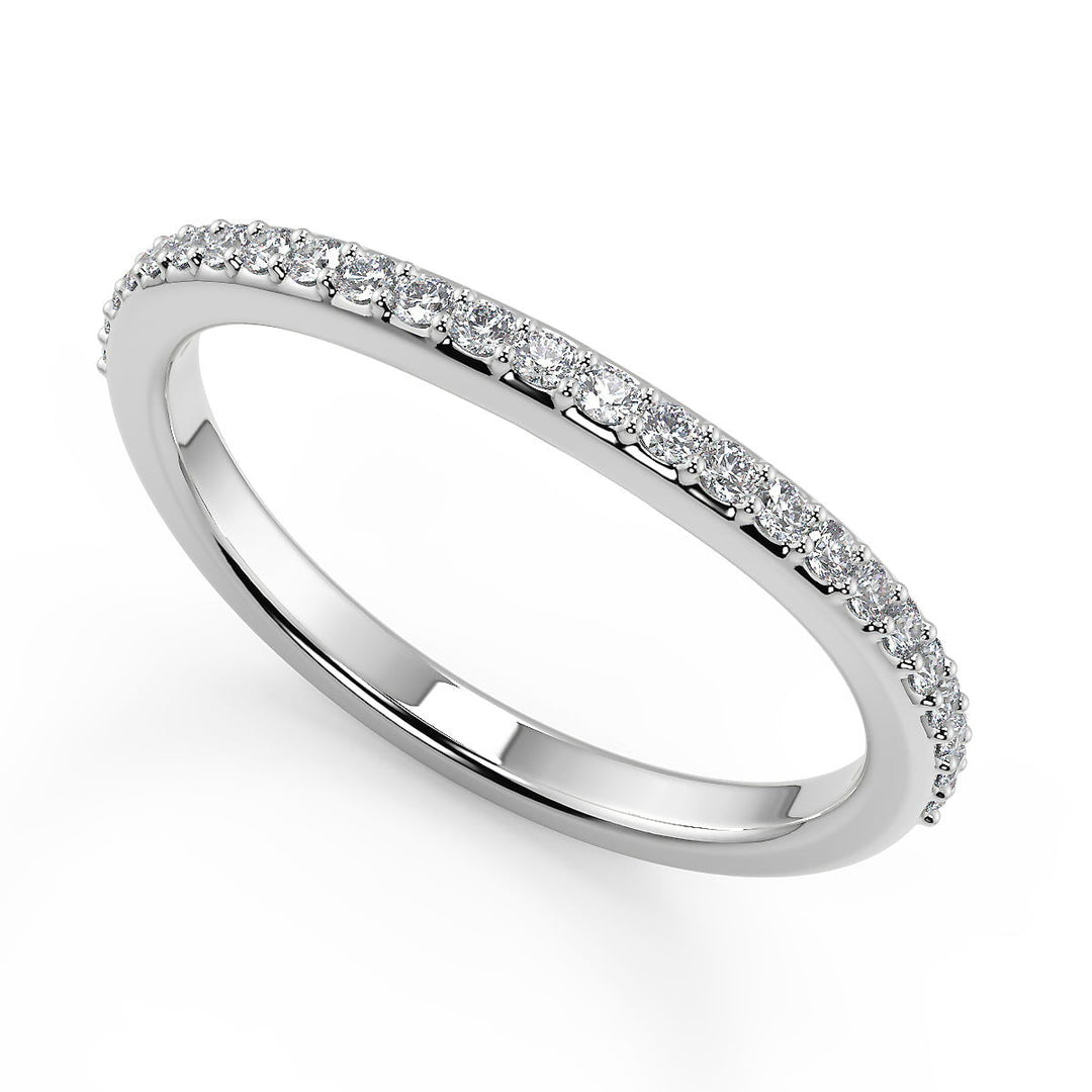 Jaycee Double French-Set Classic Cushion Cut Engagement Ring - Nivetta