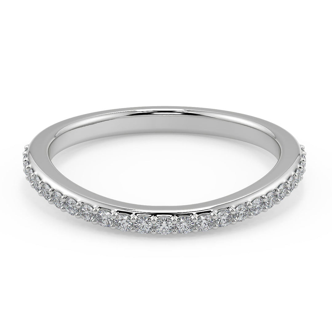 Jaycee Double French-Set Classic Cushion Cut Engagement Ring - Nivetta