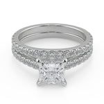 Load image into Gallery viewer, Jaylah Classic 4 Prong Princess Cut Diamond Engagement Ring - Nivetta