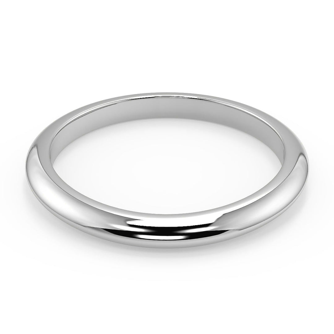 Jenna 4 Prong Crown Basket Solitaire Round Cut Diamond Engagement Ring - Nivetta