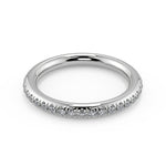 Load image into Gallery viewer, Jocelynn Pave Twist Infinity Rope Princess Cut Diamond Engagement Ring - Nivetta