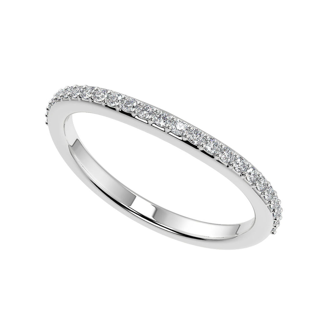 Jordin Double French-Set Split Shank Classic Princess Cut Diamond Engagement Ring - Nivetta