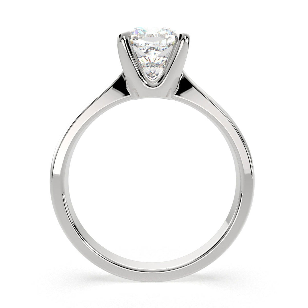 Juliana Cushion Cut Classic Solitaire Engagement Ring Setting - Nivetta