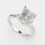 Load image into Gallery viewer, Juliana Emerald Cut Classic Solitaire Engagement Ring Setting - Nivetta