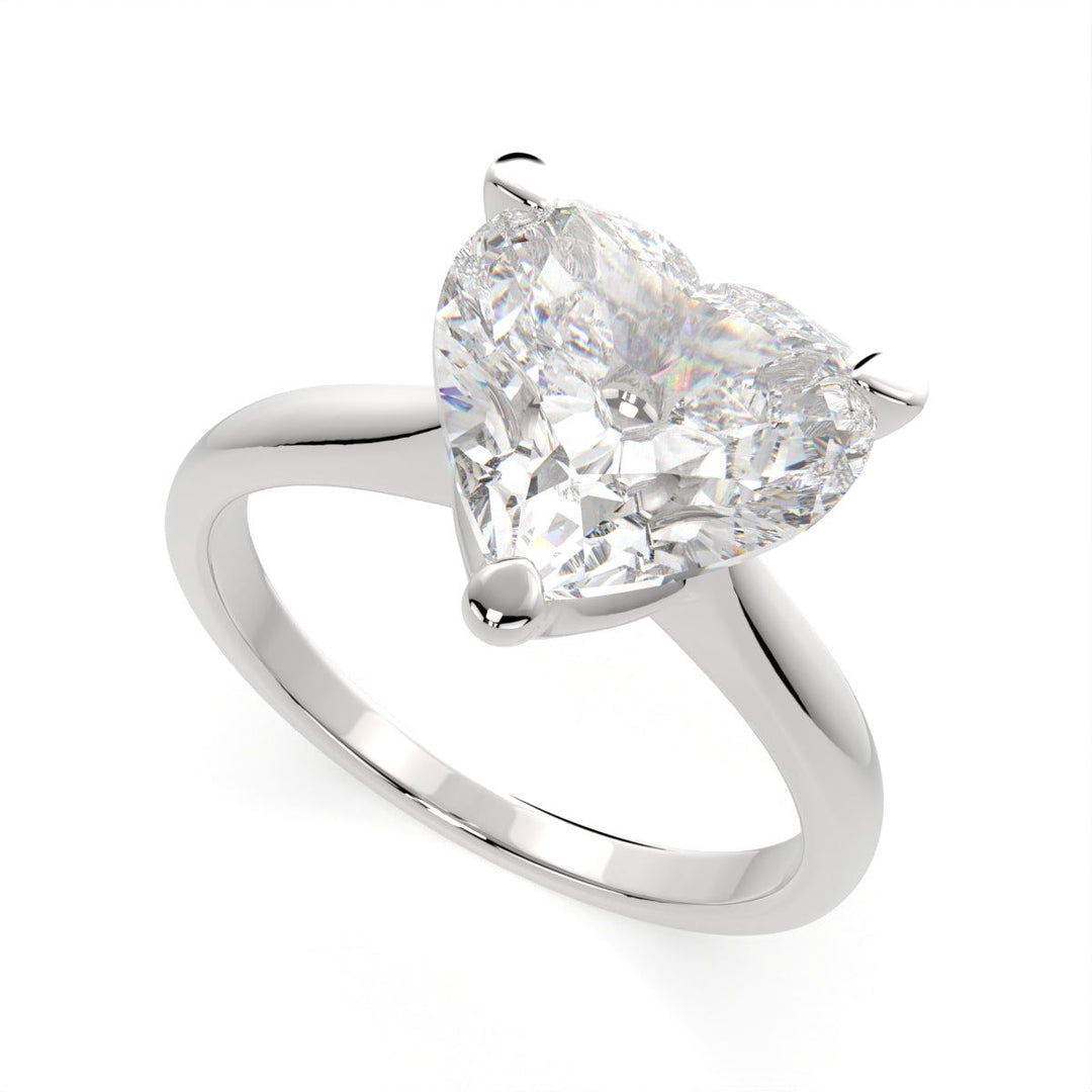 Juliana Heart Cut Classic Solitaire Engagement Ring Setting - Nivetta