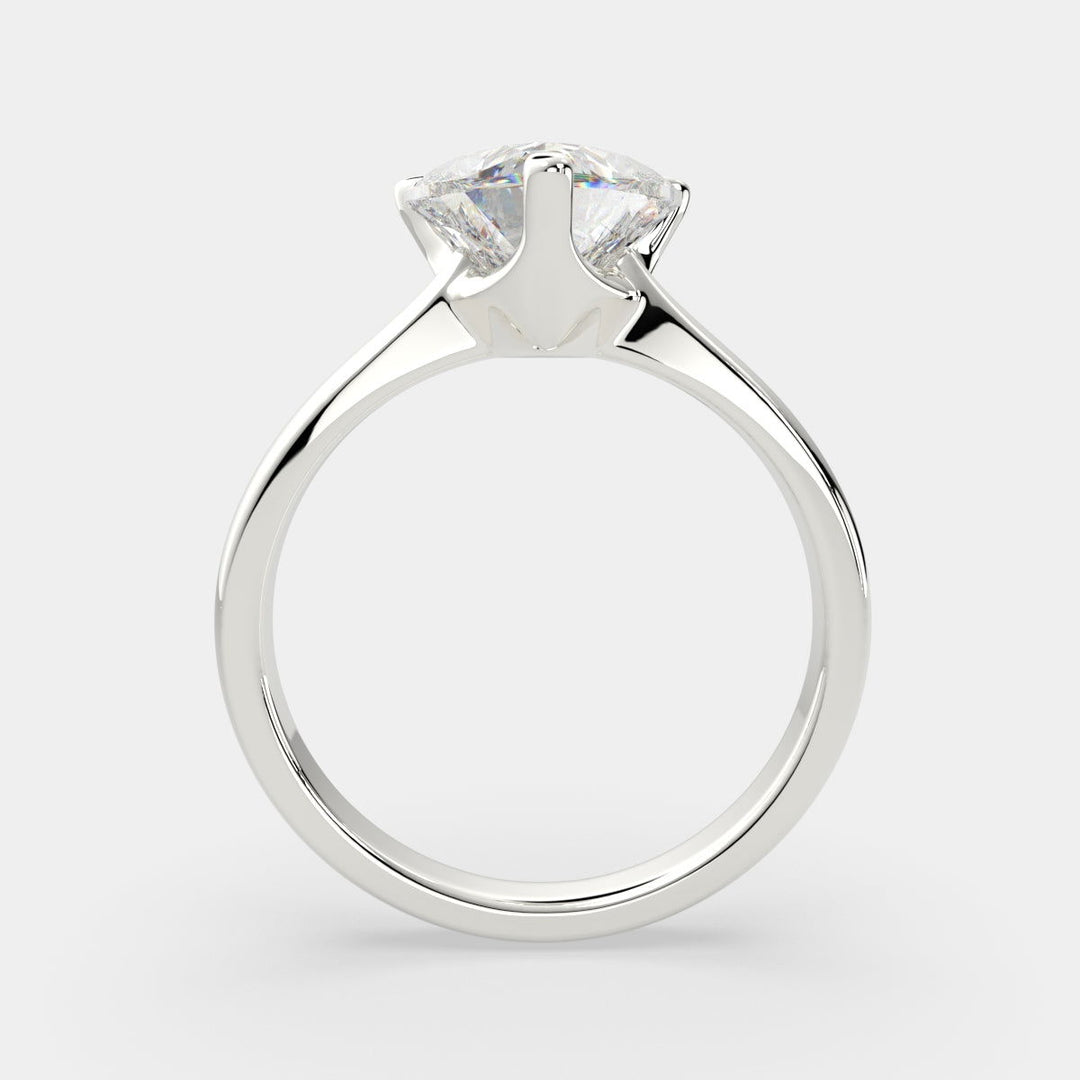 Juliana Heart Cut Classic Solitaire Engagement Ring Setting - Nivetta