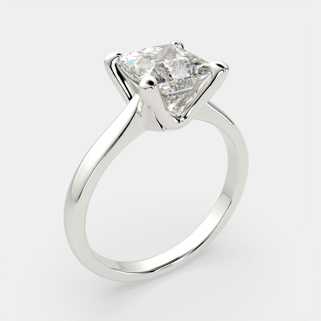 Juliana Princess Cut Classic Solitaire Engagement Ring Setting - Nivetta
