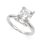 Load image into Gallery viewer, Juliana Radiant Cut Classic Solitaire Engagement Ring Setting - Nivetta