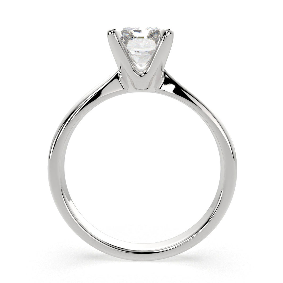 Juliana Radiant Cut Classic Solitaire Engagement Ring Setting - Nivetta