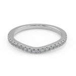 Load image into Gallery viewer, Kadence Classic Halo Pave Princess Cut Diamond Engagement Ring - Nivetta