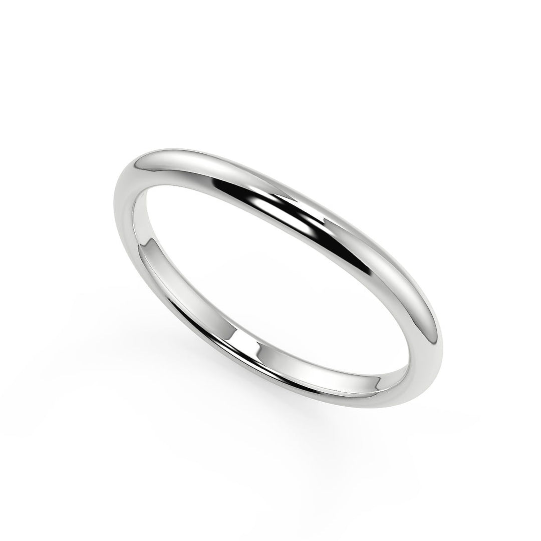 Kaitlyn 4 Prong Solitaire Round Cut Diamond Engagement Ring - Nivetta