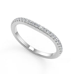 Load image into Gallery viewer, Kamryn French Pave Classic Princess Cut Diamond Engagement Ring - Nivetta