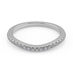Load image into Gallery viewer, Kamryn French Pave Classic Princess Cut Diamond Engagement Ring - Nivetta