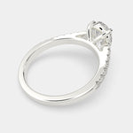 Load image into Gallery viewer, Karina Pear Cut Pave 6 Prong Engagement Ring Setting - Nivetta