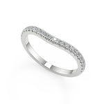 Load image into Gallery viewer, Kathryn Halo French Pave Round Cut Diamond Engagement Ring - Nivetta