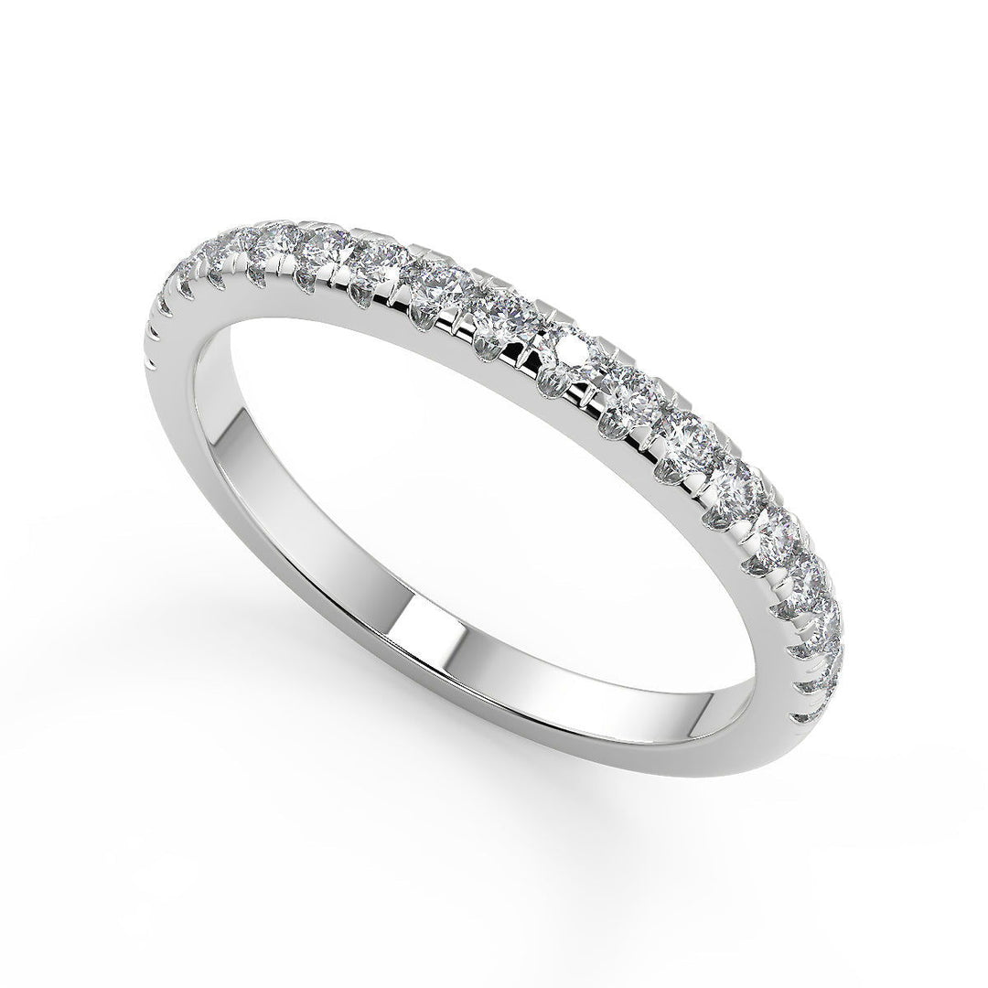 Kaylie Trellis 4 Prong Solitaire Cushion Cut Engagement Ring - Nivetta