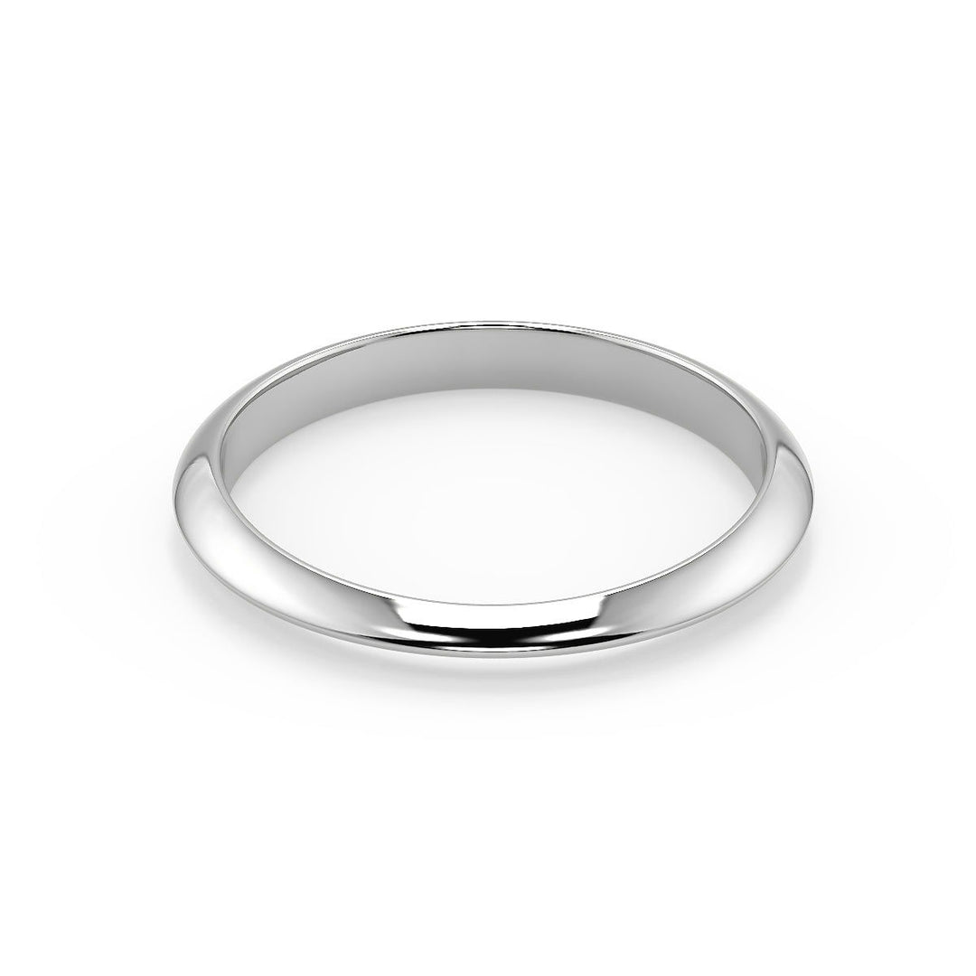 Laylah Double Prong Solitaire Round Cut Diamond Engagement Ring - Nivetta