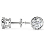 Load image into Gallery viewer, Liliana Round Cut Bezel Earrings - Nivetta