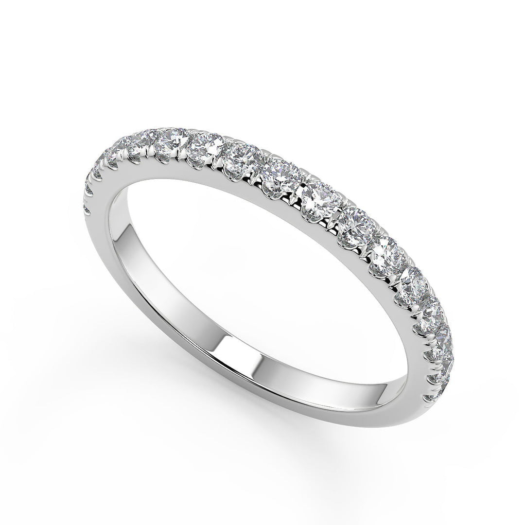 Lillianna Micro Pave Halo Princess Cut Diamond Engagement Ring - Nivetta
