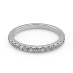 Load image into Gallery viewer, Lillianna Micro Pave Halo Princess Cut Diamond Engagement Ring - Nivetta
