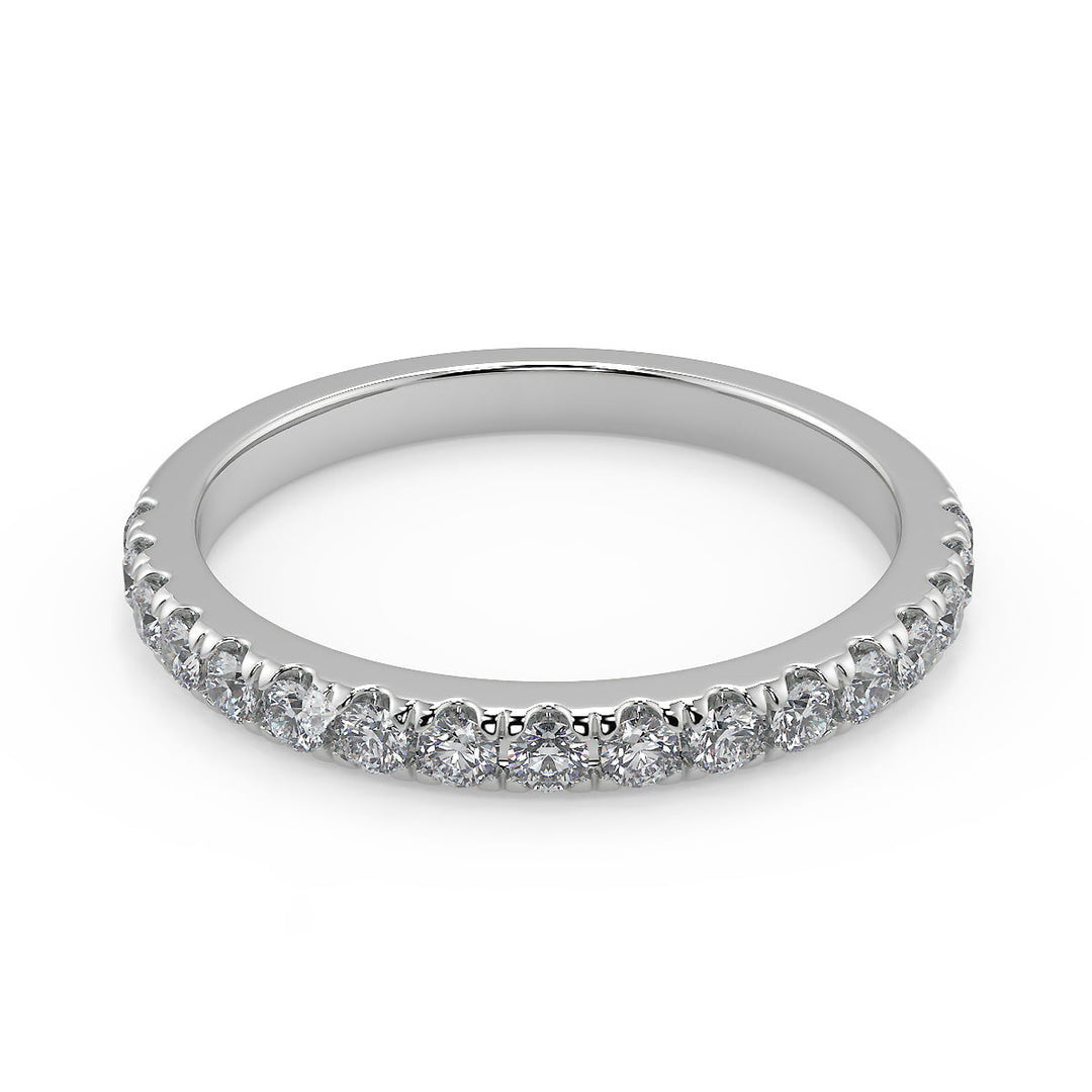 Lillianna Micro Pave Halo Princess Cut Diamond Engagement Ring - Nivetta