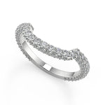 Load image into Gallery viewer, Lizeth 3 Row Pave Cushion Cut Diamond Engagement Ring - Nivetta