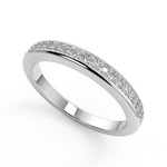 Load image into Gallery viewer, Lorelai 4 Prong Cathedral Princess Diamond Engagement Ring - Nivetta