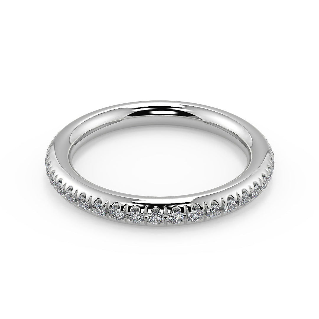 Lorelei Pave Twist Rope Cushion Cut Diamond Engagement Ring - Nivetta