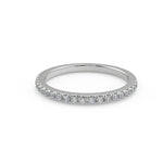 Load image into Gallery viewer, Lyric Halo Princess Cut Diamond Engagement Ring - Nivetta