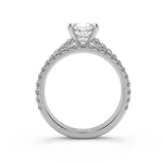 Load image into Gallery viewer, Makayla Classic 4 Prong Cushion Cut Diamond Engagement Ring - Nivetta